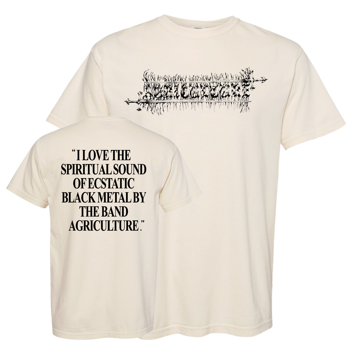 Ecstatic Black Metal Shirt (Tour Colorway) – Agriculture
